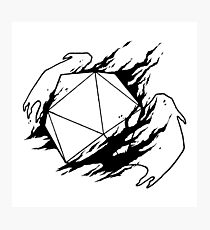 210x230 Sided Dice Drawing Photographic Prints Redbubble