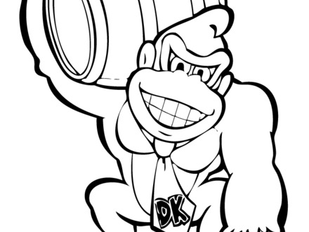 Diddy Kong Drawing