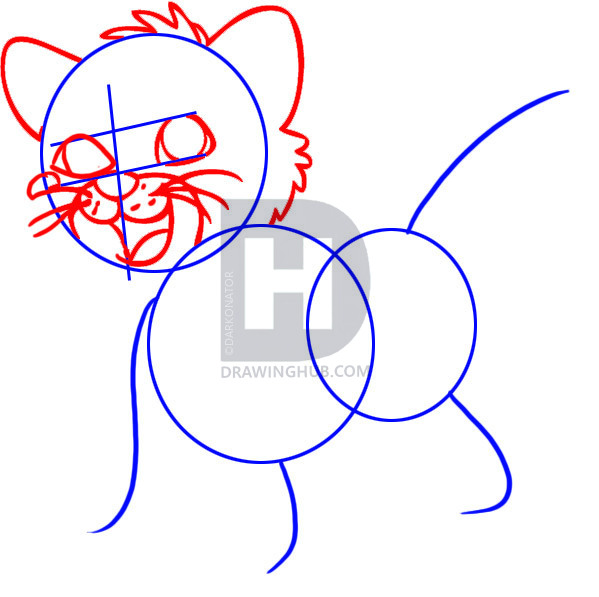 599x597 How To Draw Baby Jaguar From Go Diego, Step