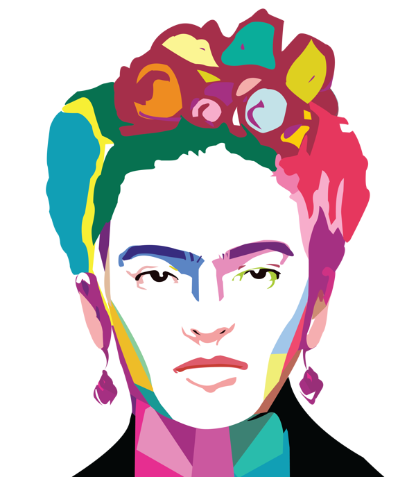 600x687 frida kahlo