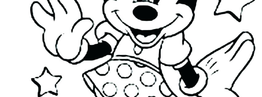 851x315 Mickey Mouse Para Crafts Coloring Pages Drawings Printables Free