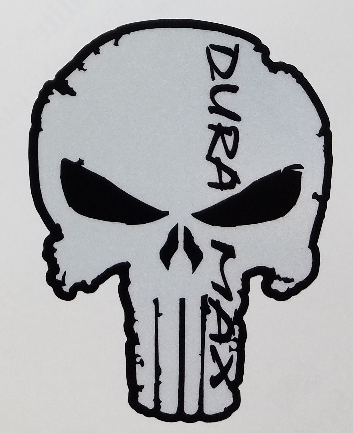 1136x1392 punisher chevrolet duramax diesel truck window vinyl sticker etsy