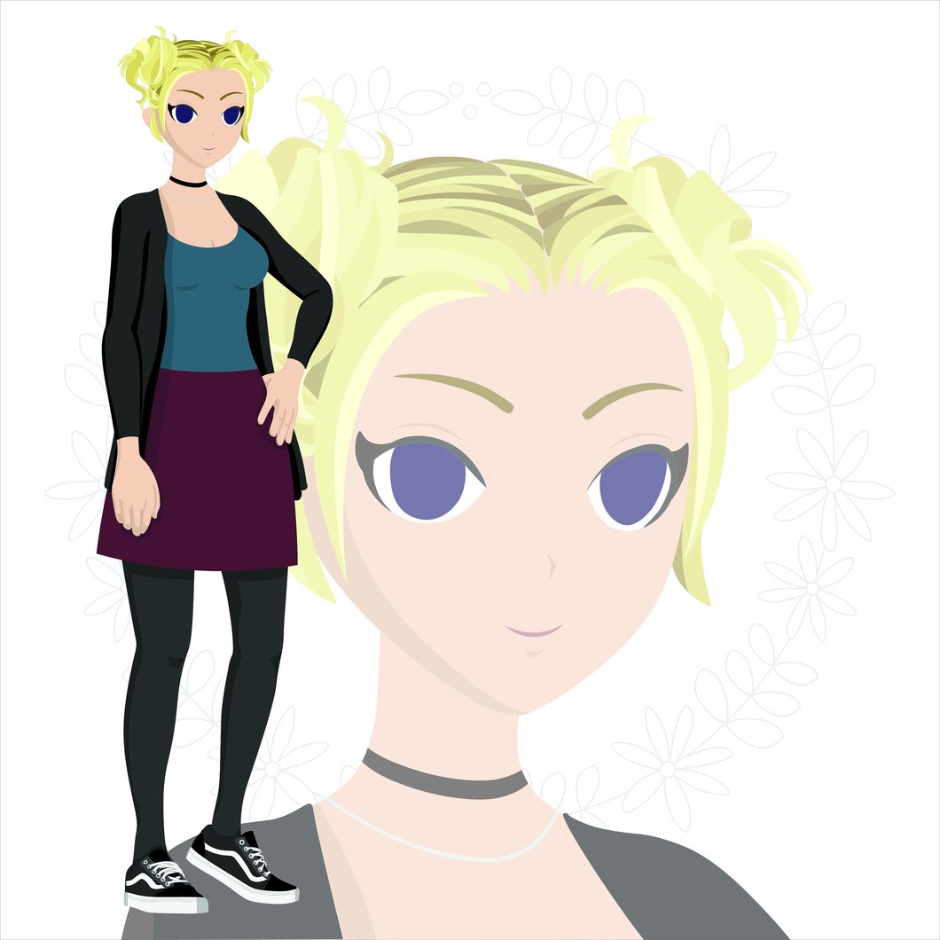 1060x1060 personalised anime drawing squishy potato