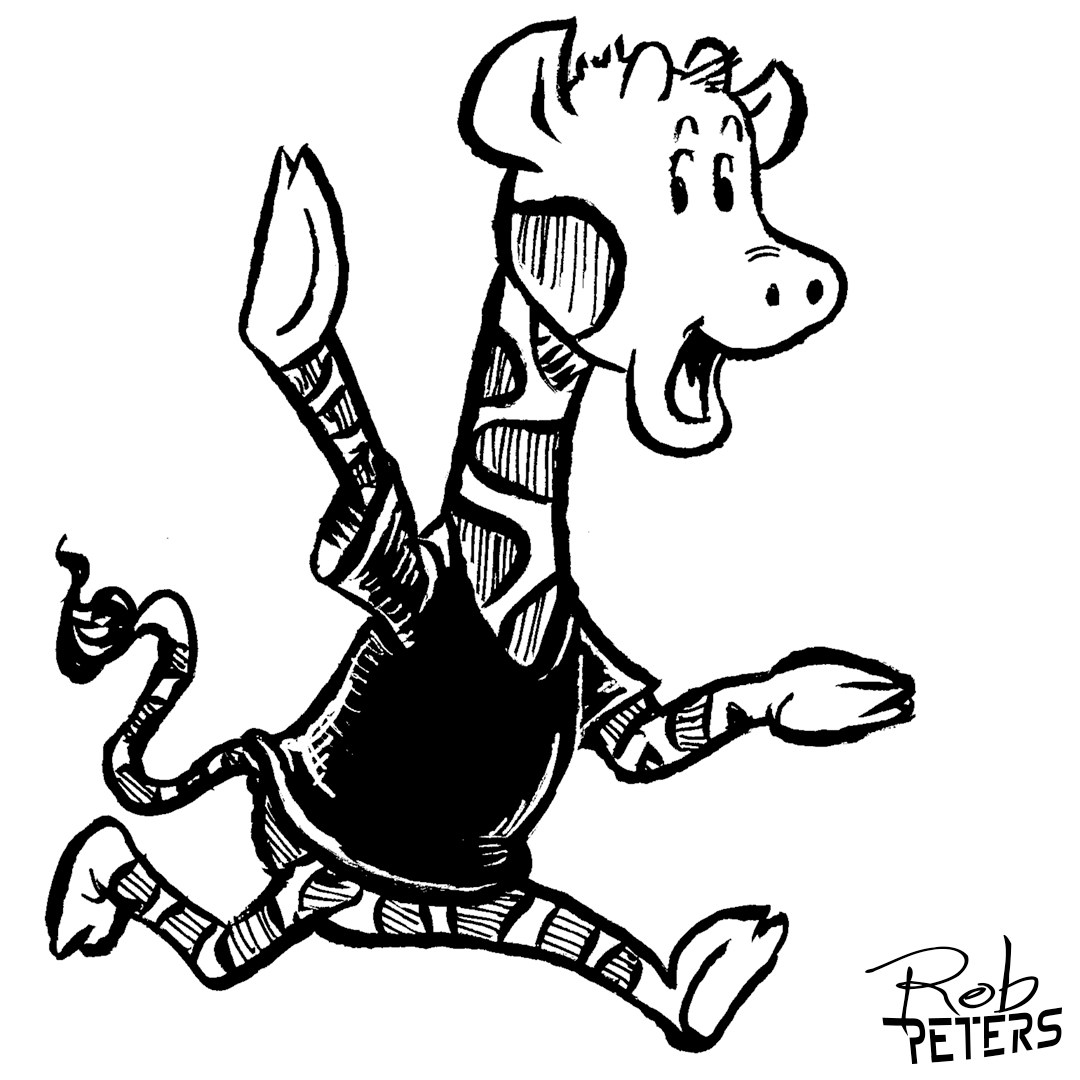 1080x1080 Daily Drawing Giraffe