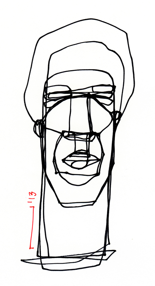 600x1102 Portrait Drawings Vol Iii On Pantone Canvas Gallery