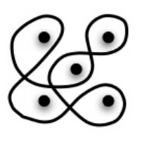 202x202 three topologically different sona drawings on the same