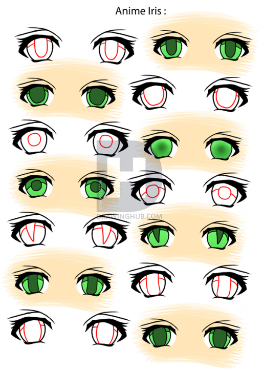 Different Types Of Eyes Drawing | Free download on ClipArtMag