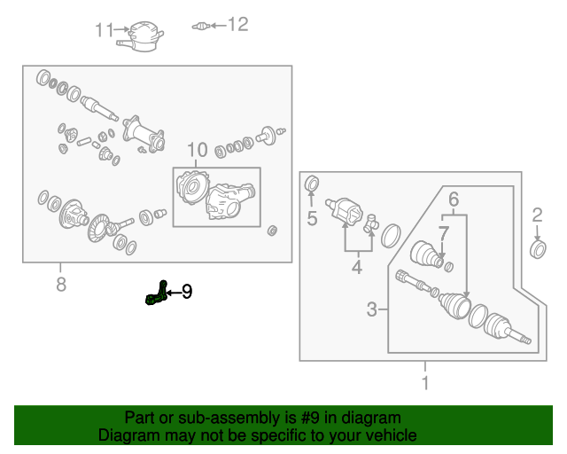 640x512 Differential Carrier Support