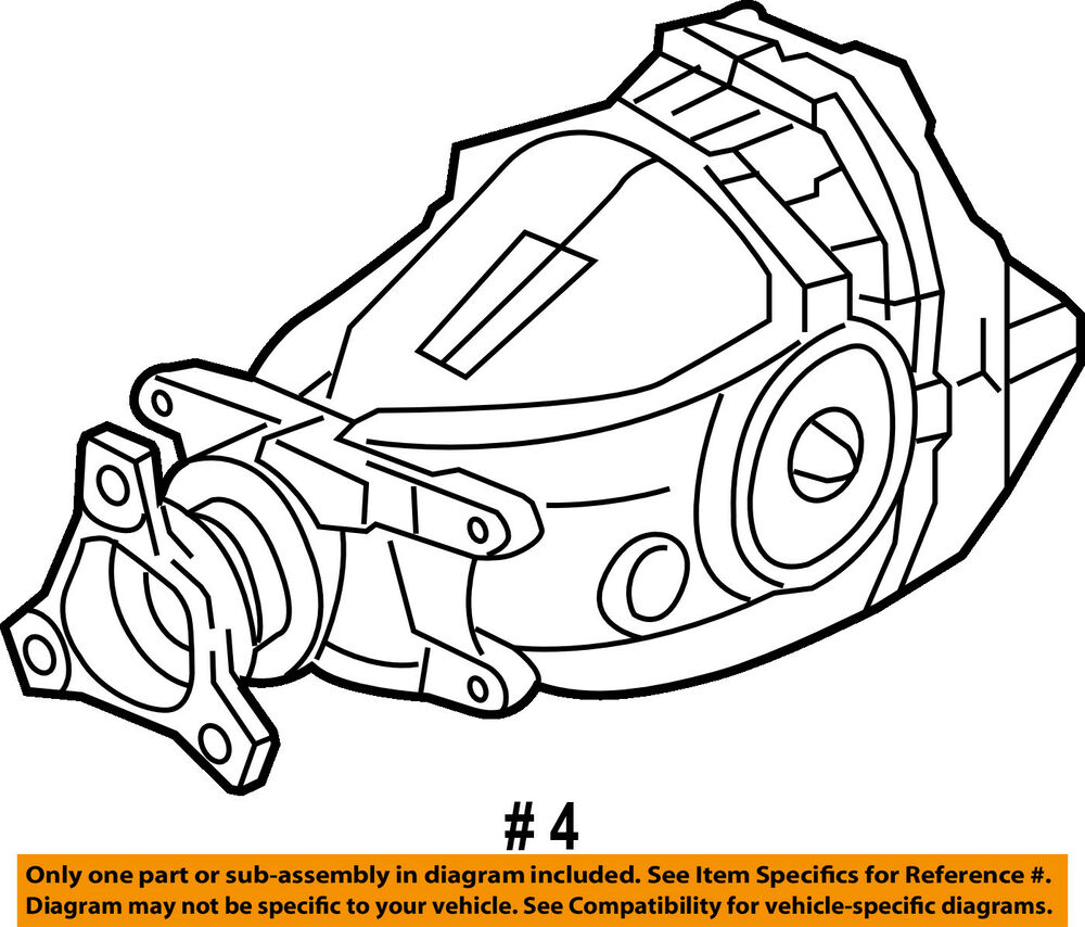 1000x854 dodge chrysler oem challenger rear differential