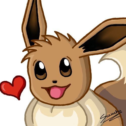 500x500 Digital Drawing Of Eevee C Amino