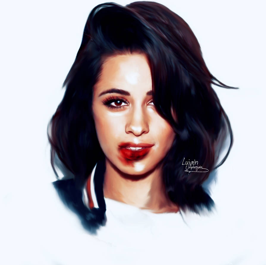 895x893 Camila Cabello Digital Painting