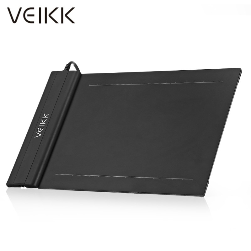 800x800 veikk x inch digital drawing tablet with battery free pen