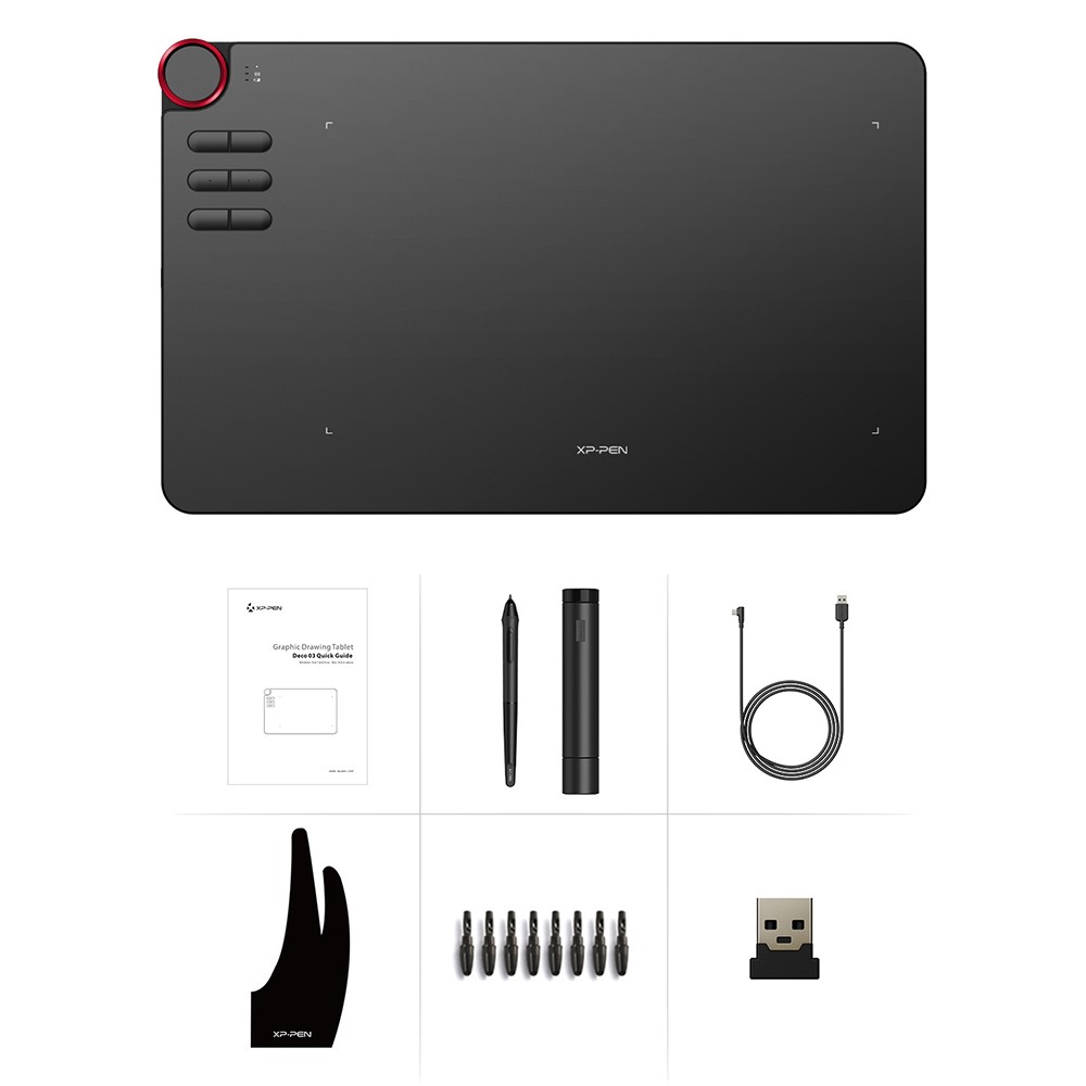 1000x1000 Xp Pen Deco Wireless Digital Graphics Drawing Tablet