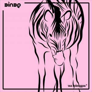 300x300 Zebra Vector Graphic Illustration Hand Drawn Drawing Clipart