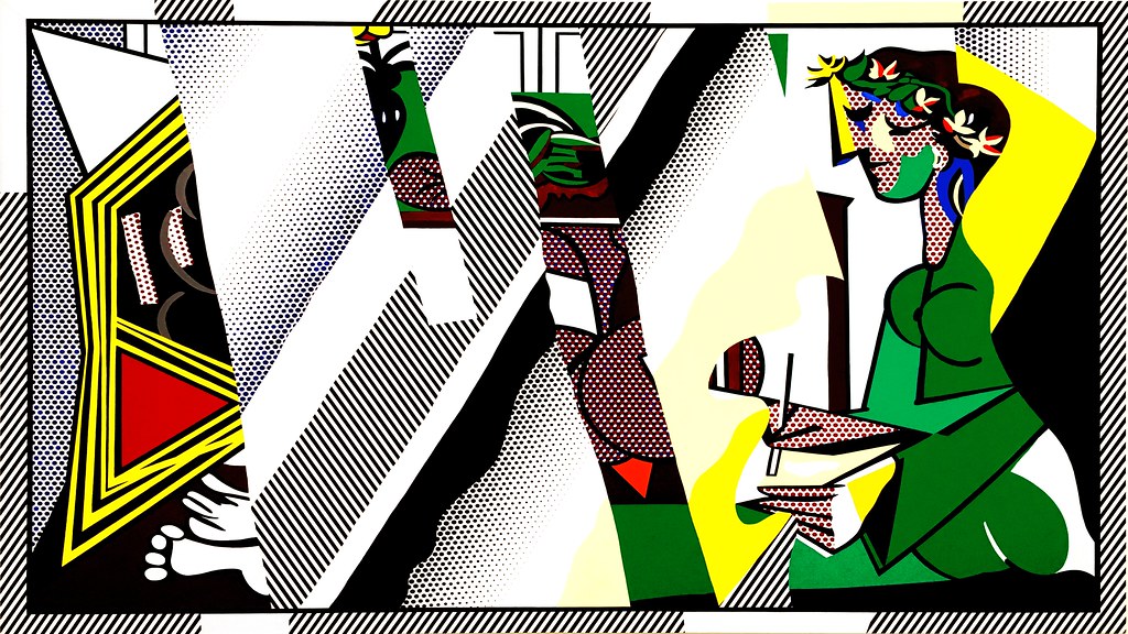 1024x576 my digital painting after lichtenstein reflections