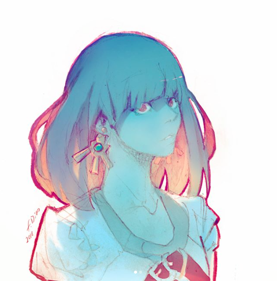 566x570 Dias Artwork Drawing From My Tiny Sketchbook Pencil