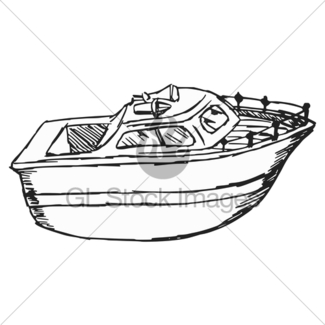 325x325 Gin Bottles On Barge Boat Drawing Gl Stock Images