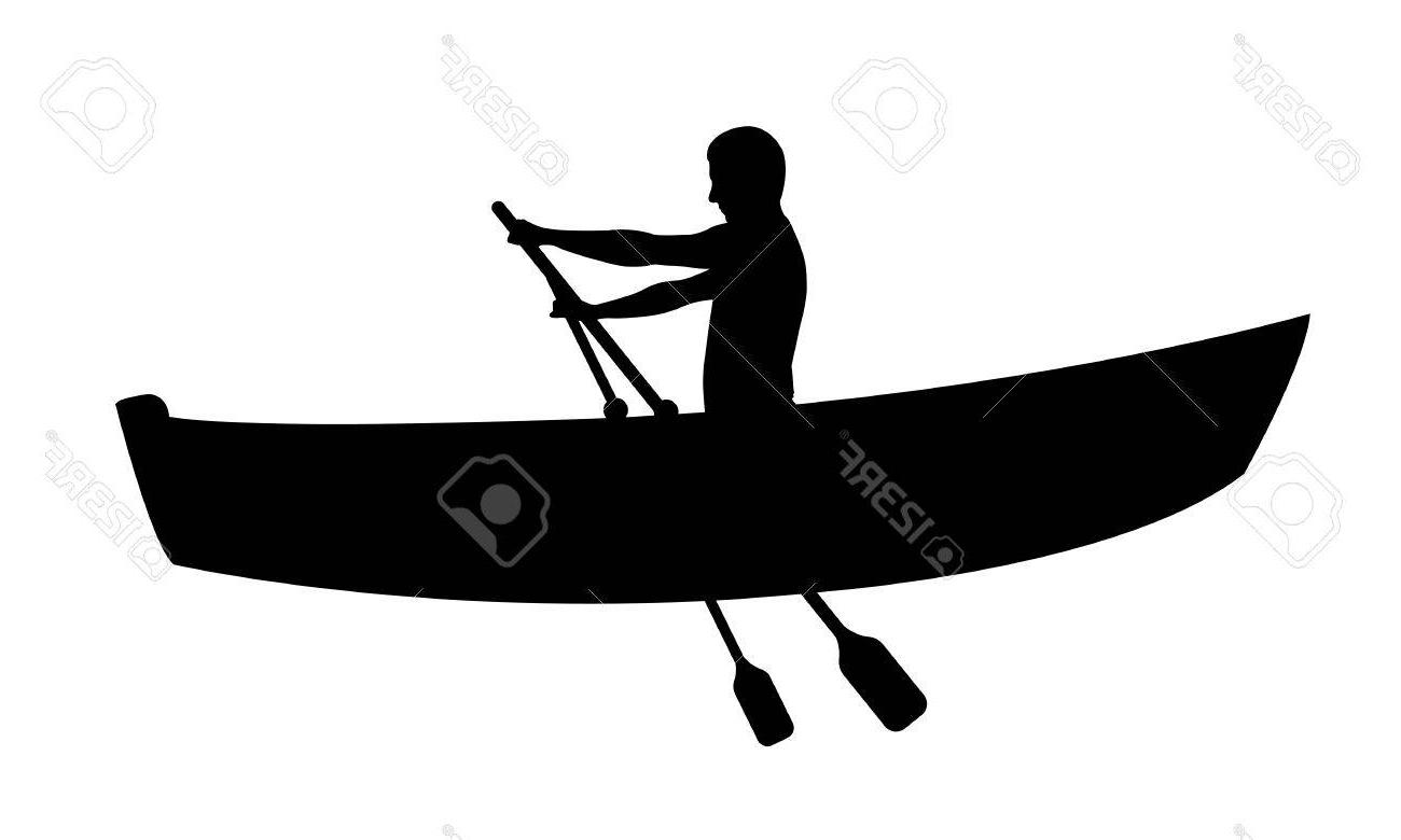 1300x780 Hd Row Boat Vector Sillohettes Drawing Free Vector Art, Images