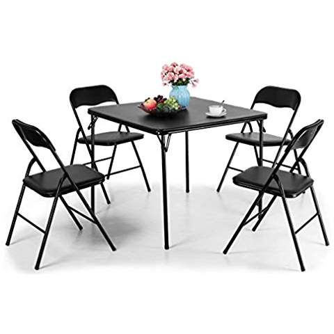 480x480 Tobbi Piece Folding Table And Chairs Set Multipurpose Kitchen
