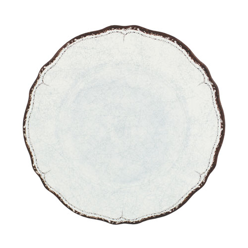 500x500 Le Cadeaux Antiqua White Dinner Plate Set