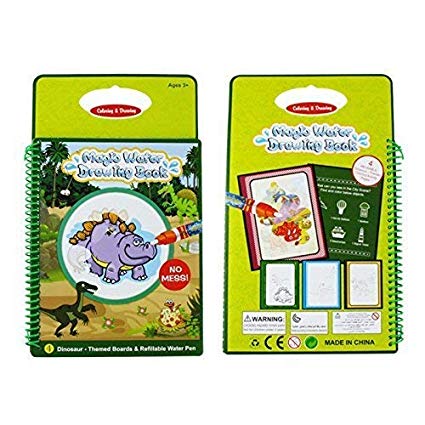 425x425 Tangomall Dinosaur Water Magic Drawing Books Kids
