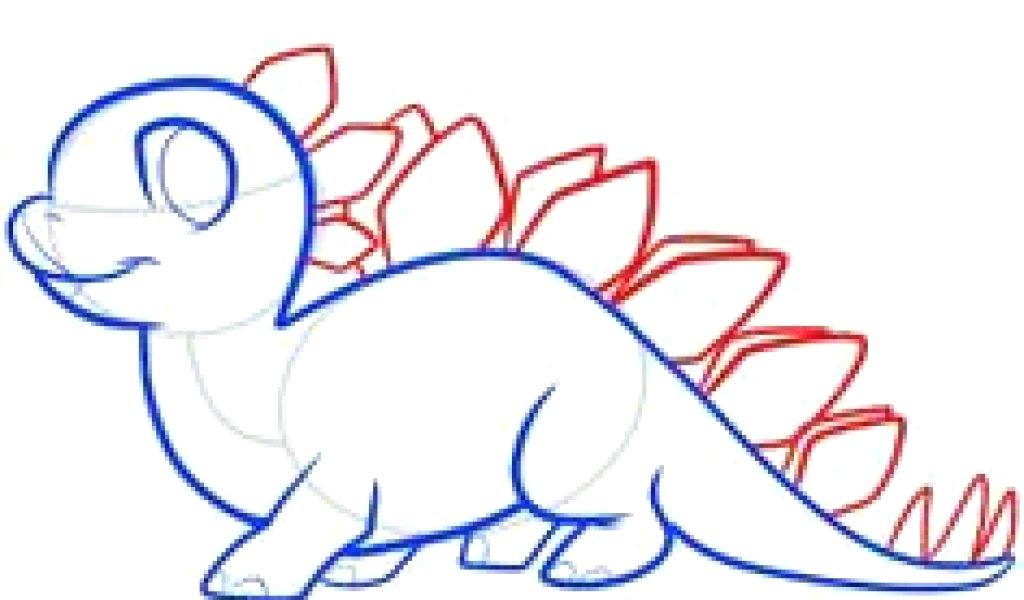how do you draw a dinosaur