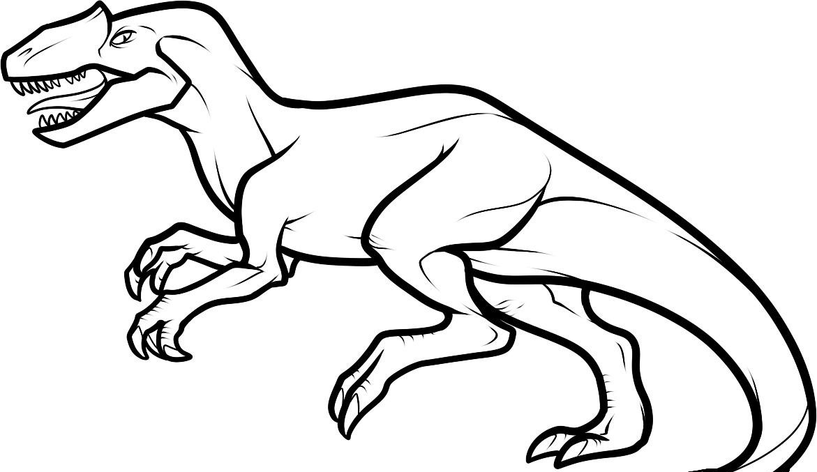 Dinosaur Drawing For Kids