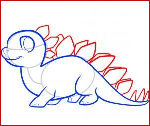 302x253 dinosaur drawing dinosaur for kids admirable ways to draw