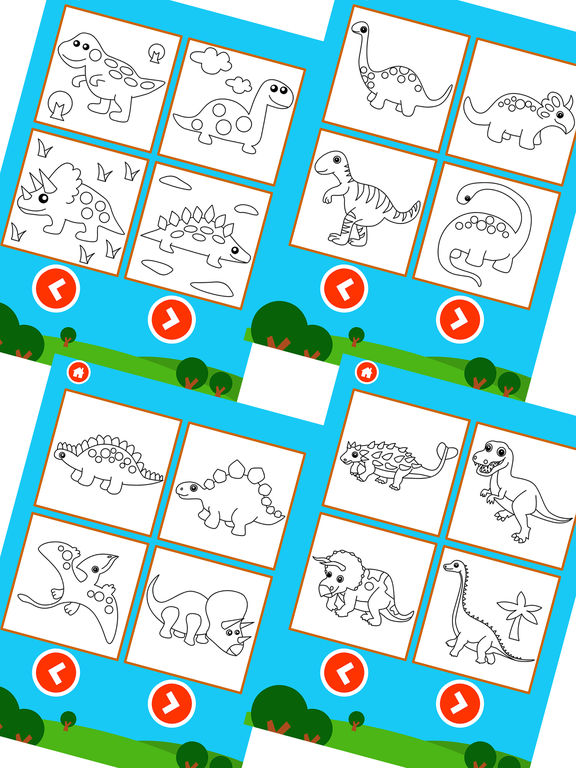 576x768 Dinosaur Drawing Jigsaw Color Doodle Puzzle Game App Price Drops
