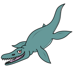 250x250 How To Draw A Liopleurodon