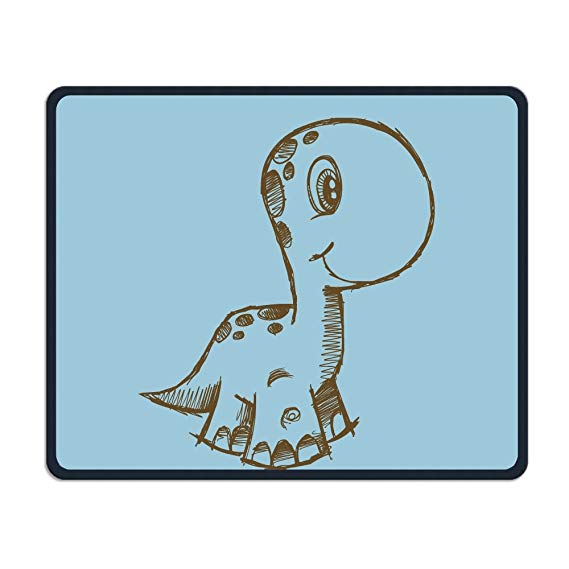 569x569 Mouse Pad Drawing Dinosaur Smooth Nice Personality