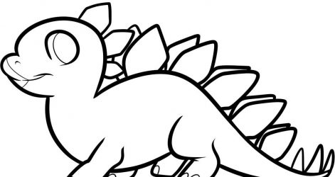 471x250 Dinosaur Drawing Ideas Cute Love Head Outline Cartoon Tumblr