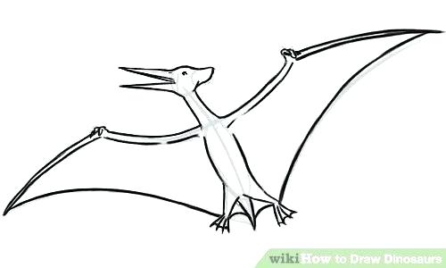 Dinosaur Drawing Outline | Free download on ClipArtMag