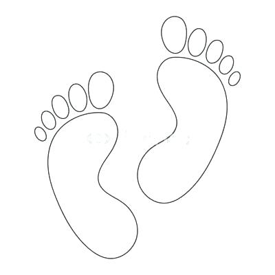 Dinosaur Footprint Drawing | Free download on ClipArtMag