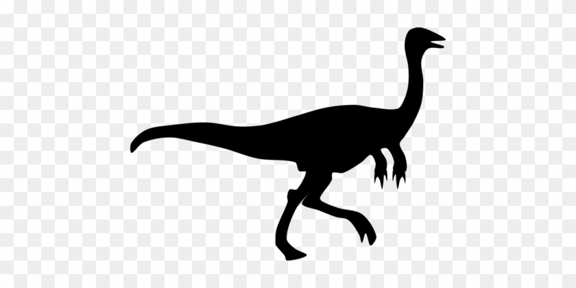 840x420 velociraptor dinosaur silhouette gallimimus drawing