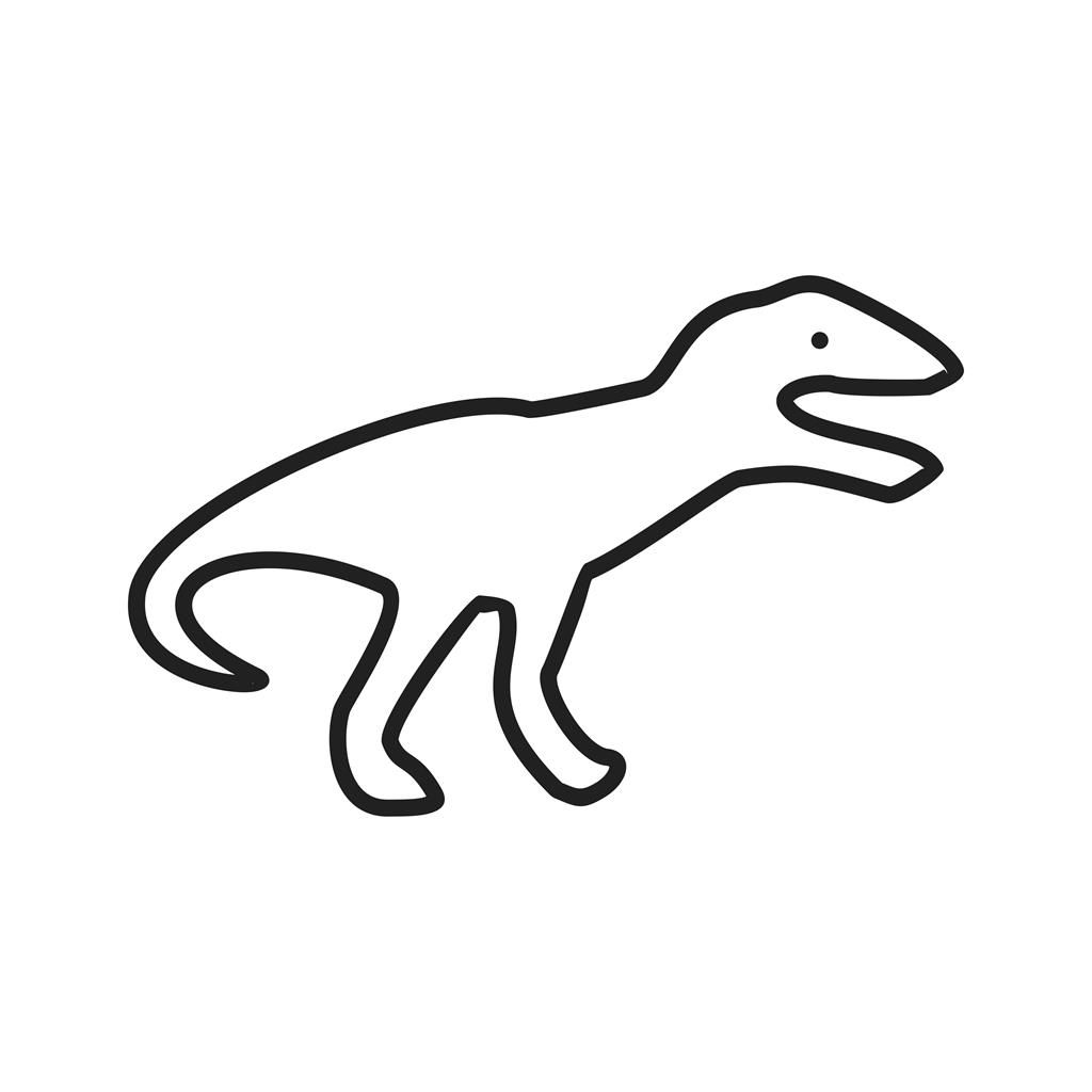 Dinosaur Line Drawing | Free download on ClipArtMag