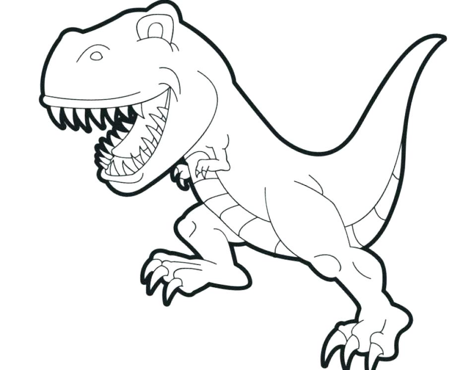 933x746 Dinosaurs To Color