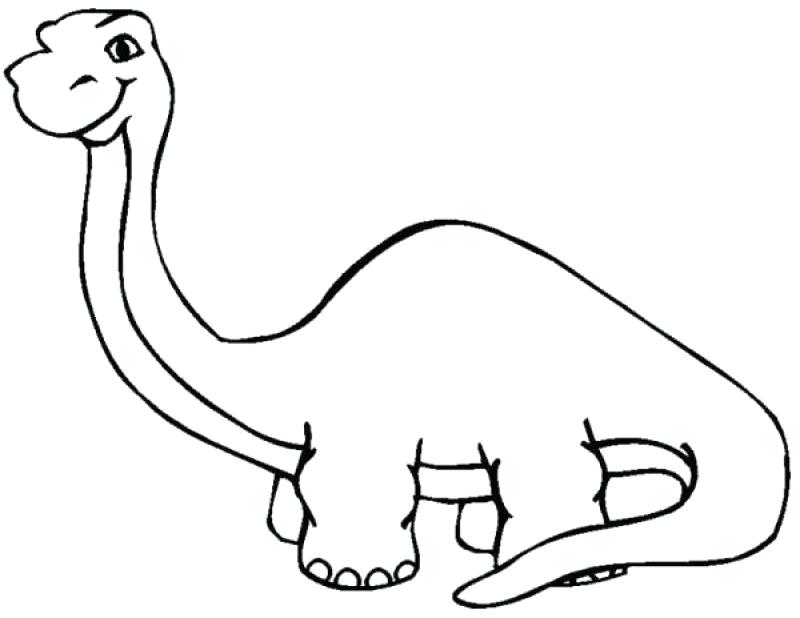 800x618 Easy Dinosaur Drawing