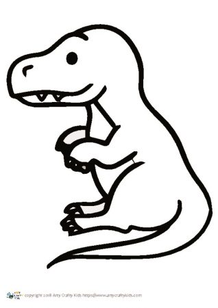 318x450 dinosaur outline arty crafty kids
