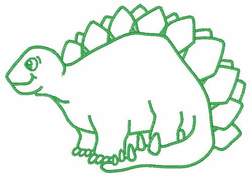 500x353 Dinosaur Outline Embroidery Designs Machine At Baseball Clipart