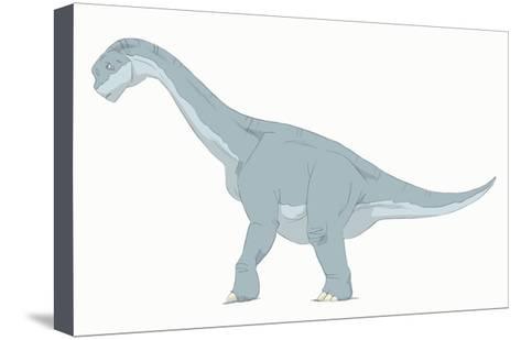 473x309 Camarasaurus Pencil Drawing With Digital Color Art
