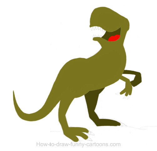 502x482 Dinosaur Drawing