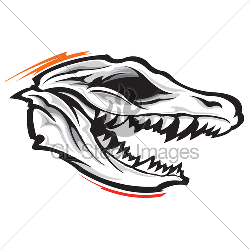 500x500 Dinosaur Gl Stock Images