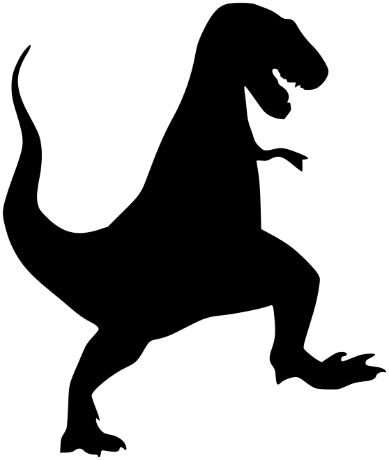 558x660 T Rex Stomping Svgs Dinosaur Silhouette, Silhouette Clip Art