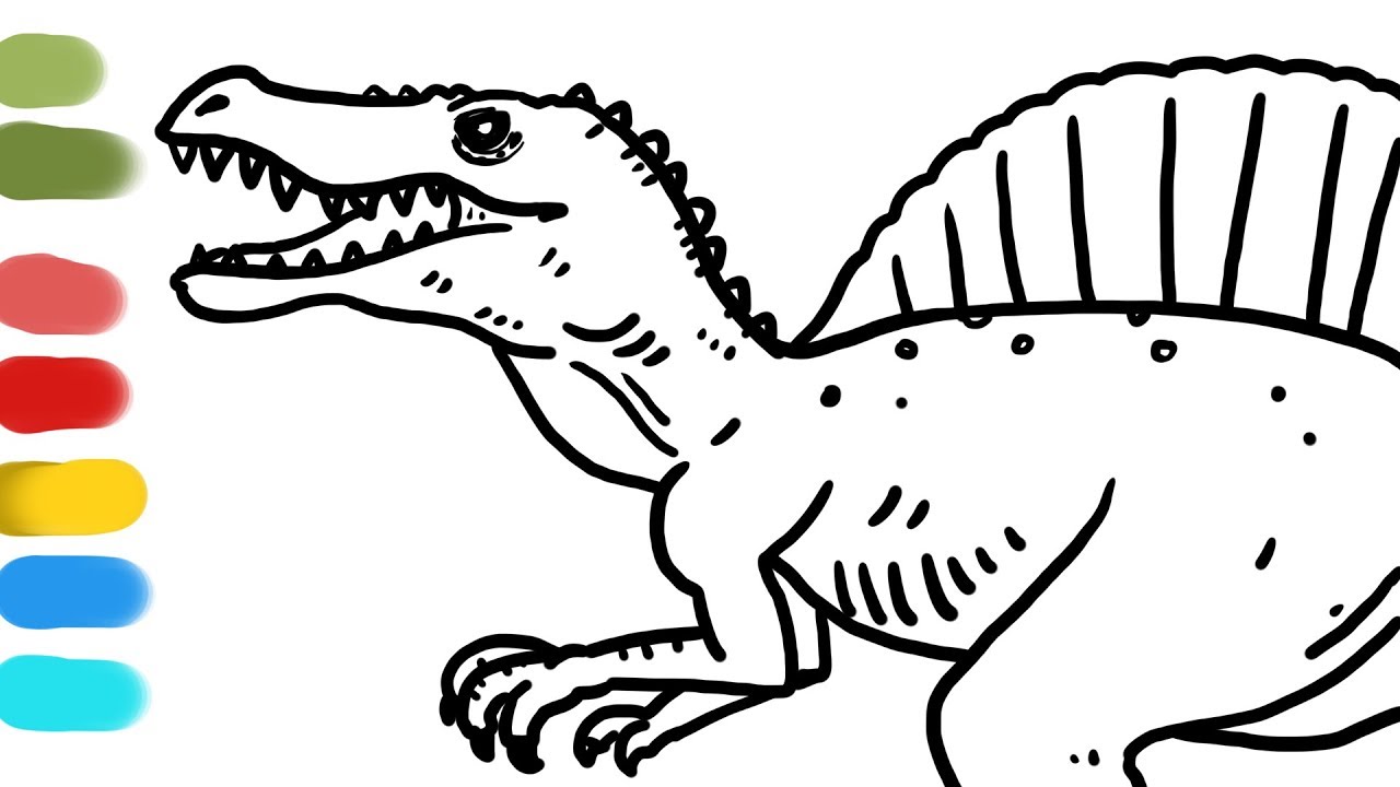 Dinosaurs For Kids Drawing | Free download on ClipArtMag