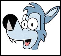 200x183 How To Draw Cartoon Wolves Realistic Wolves Drawing Tutorials