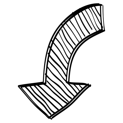 512x512 Linear Bottom Direction Arrow