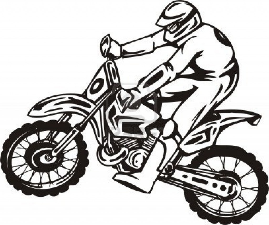 1024x857 Dirt Bike Pictures To Color Yamaha Coloring Pages Beautiful Bikes