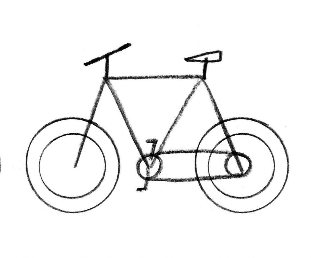 1084x898 Bmx Bike Drawing Easy Dog Step