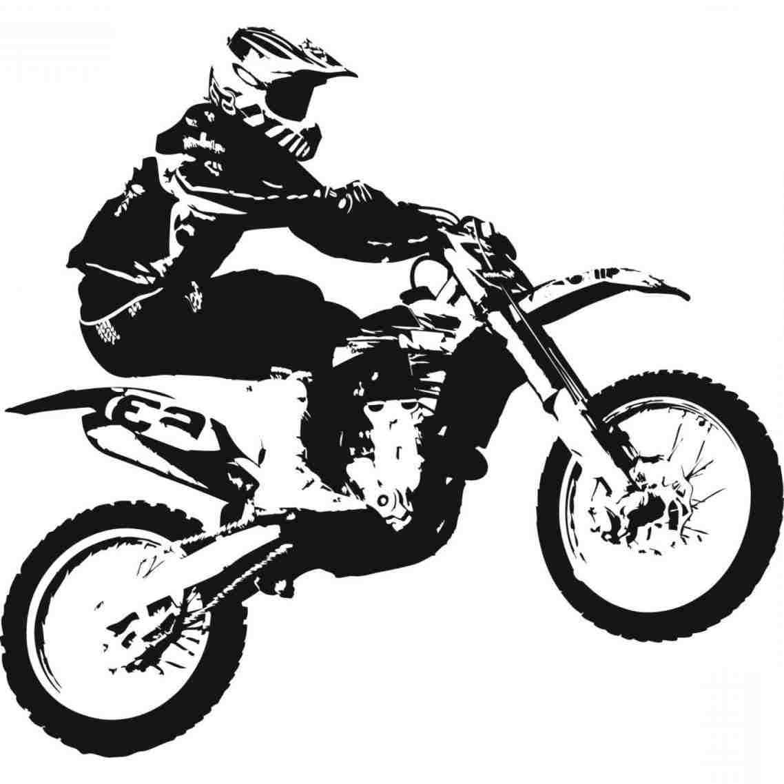 Dirt Bike Drawing Step By Step | Free download on ClipArtMag